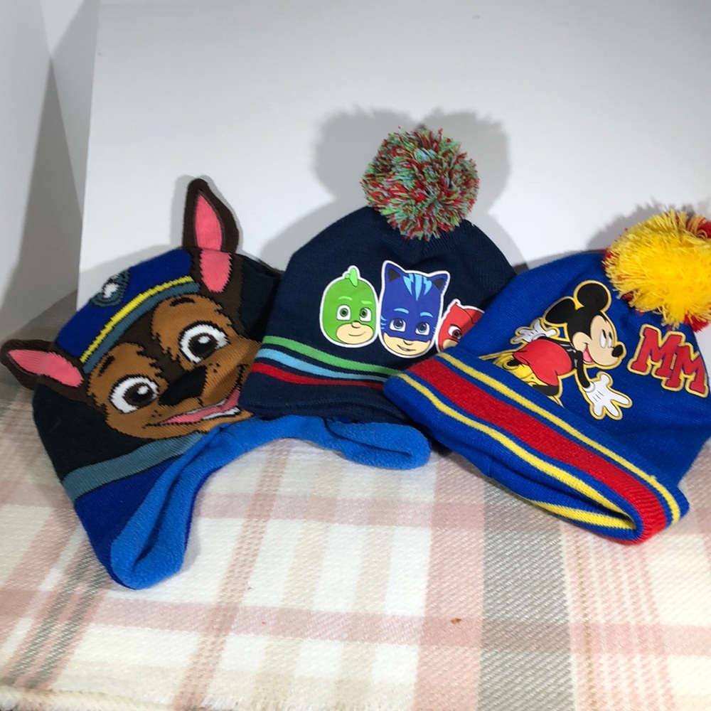 Lot of three little mans fun hats